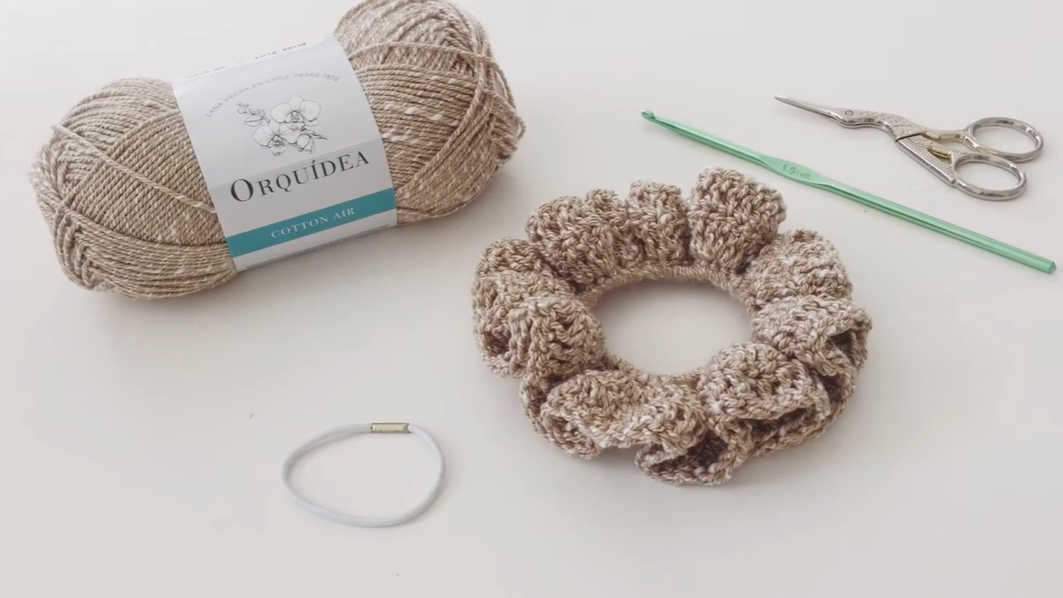 Colet tipo Scrunchie
