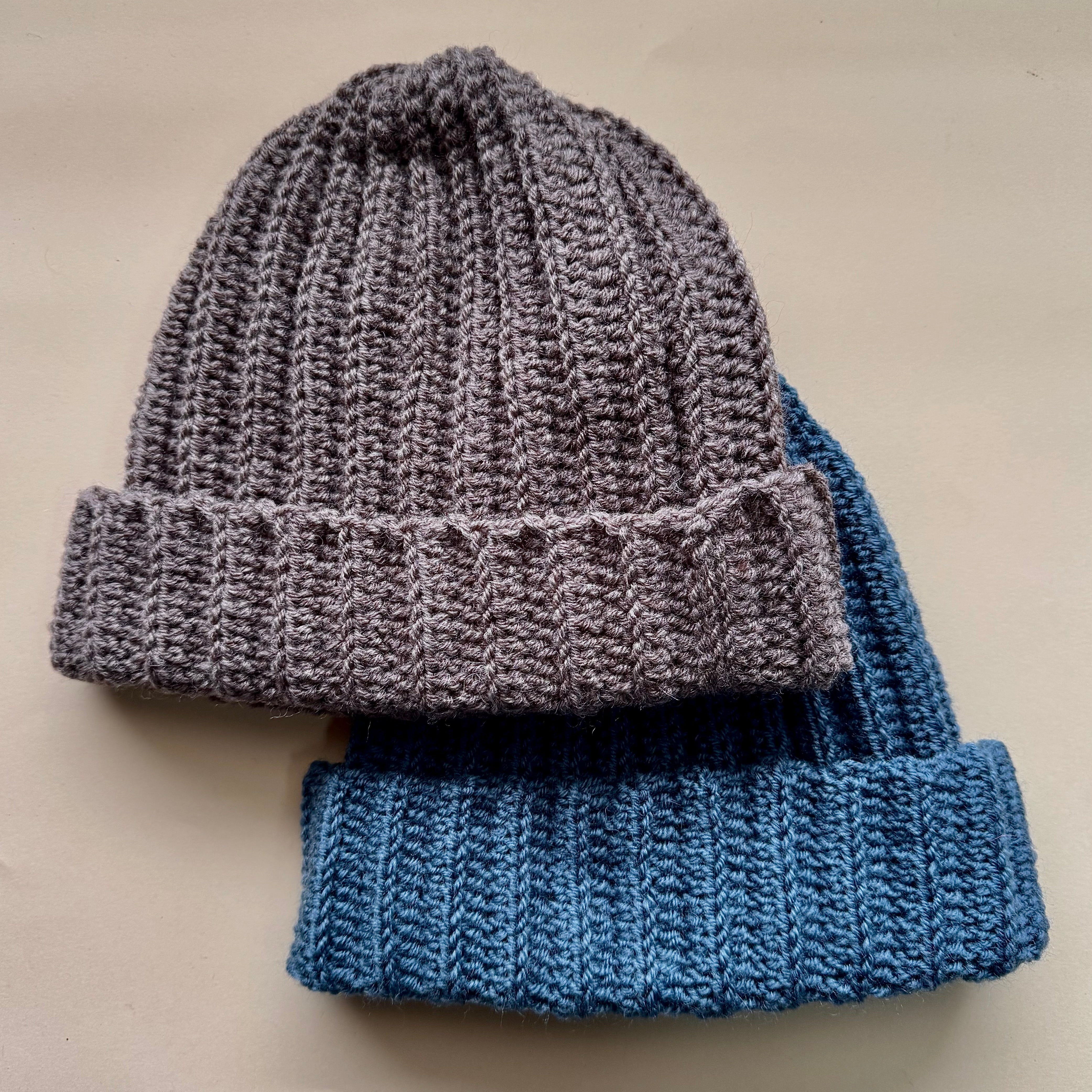 Gorro simple a crochet