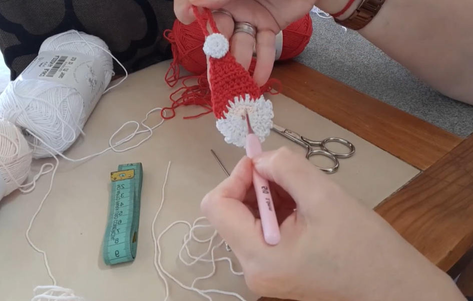 Anillo mágico tejido a Crochet