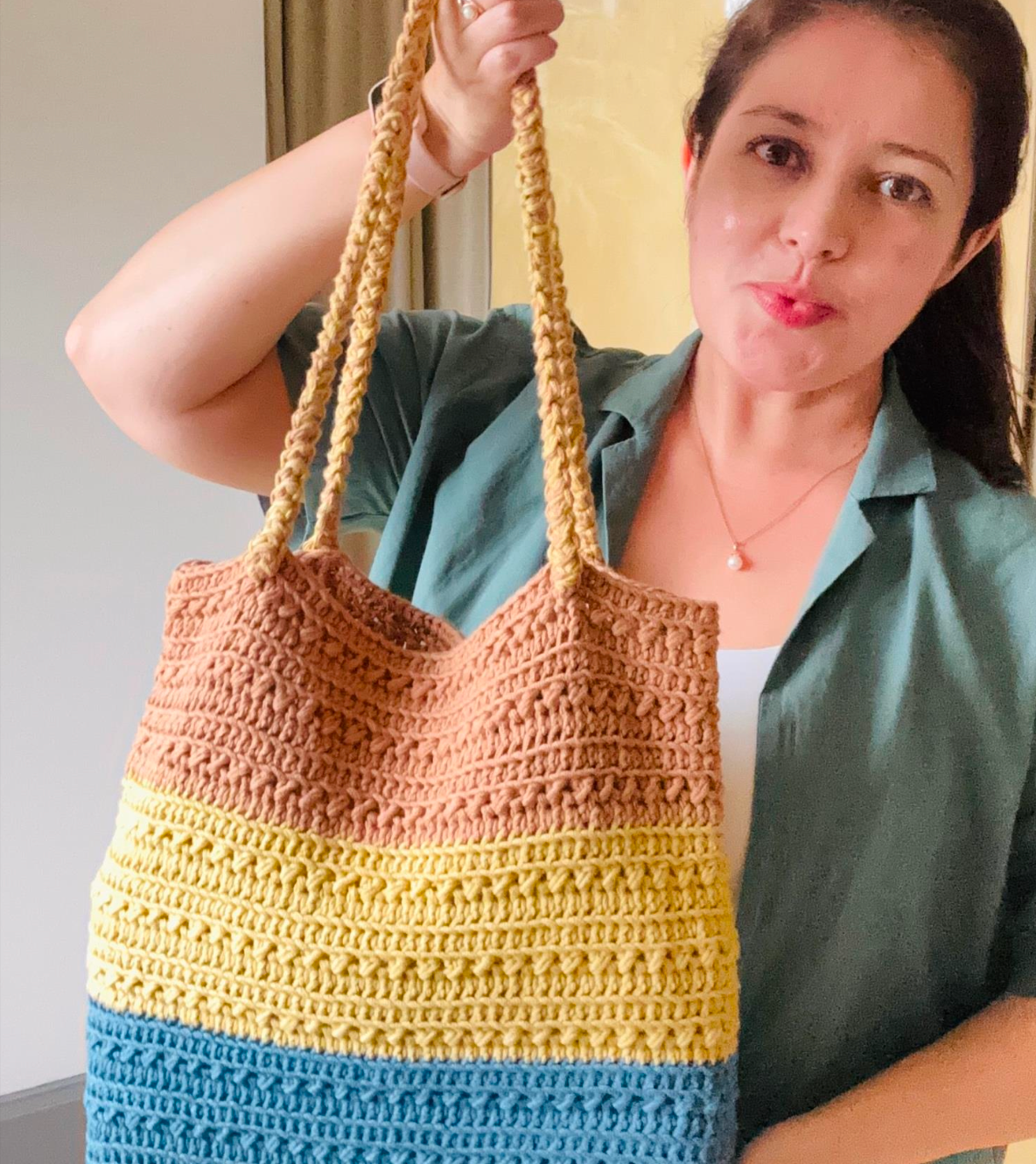 Patrón Cartera Laiya