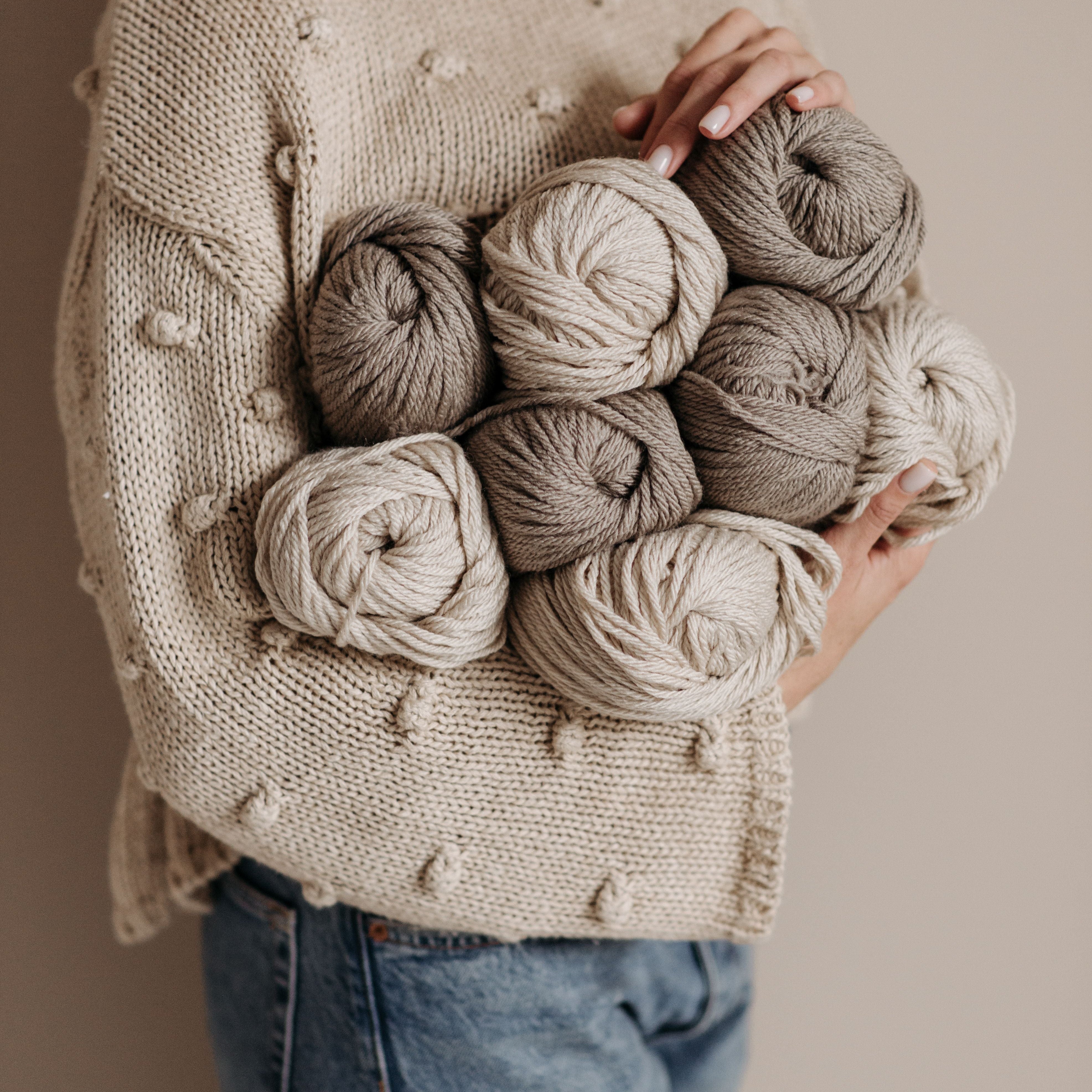 Guía de grosores de hilado: ¿qué significa lace, fingering, DK o worsted?