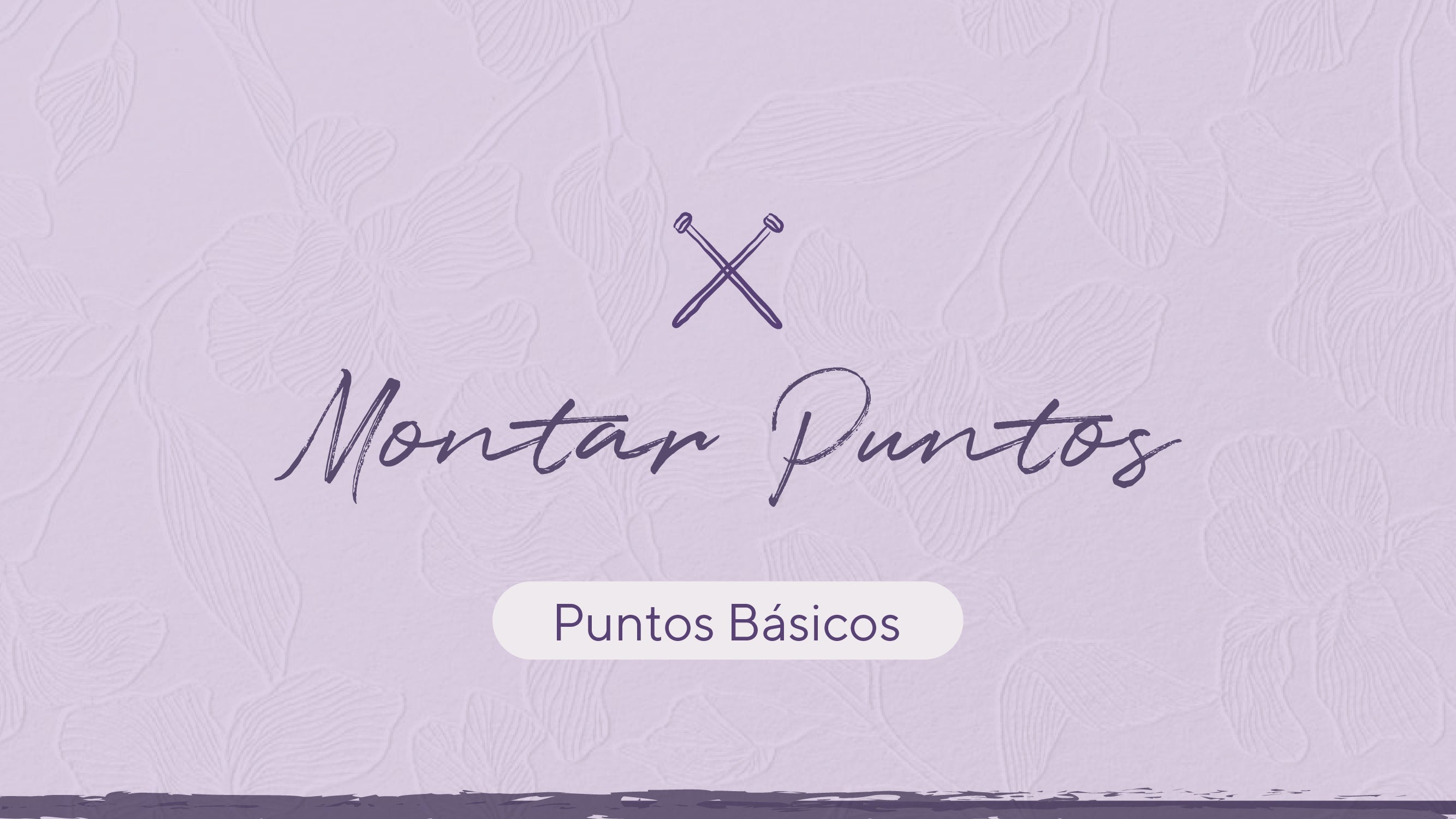 Palillos: Montar Puntos