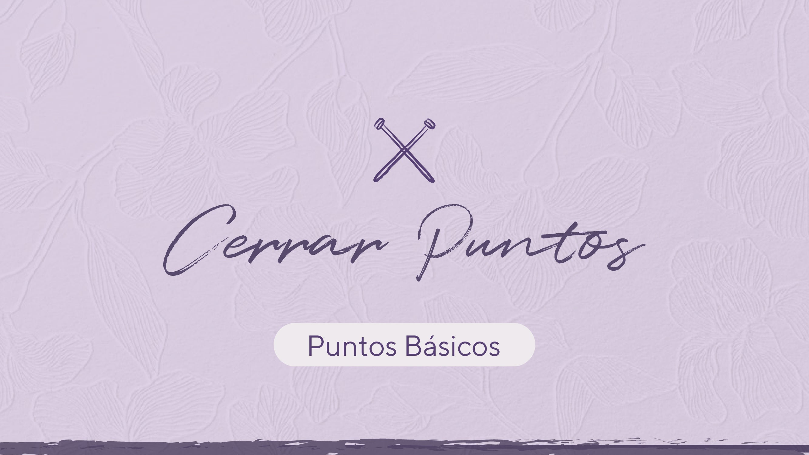 Palillos: Cerrar Puntos.