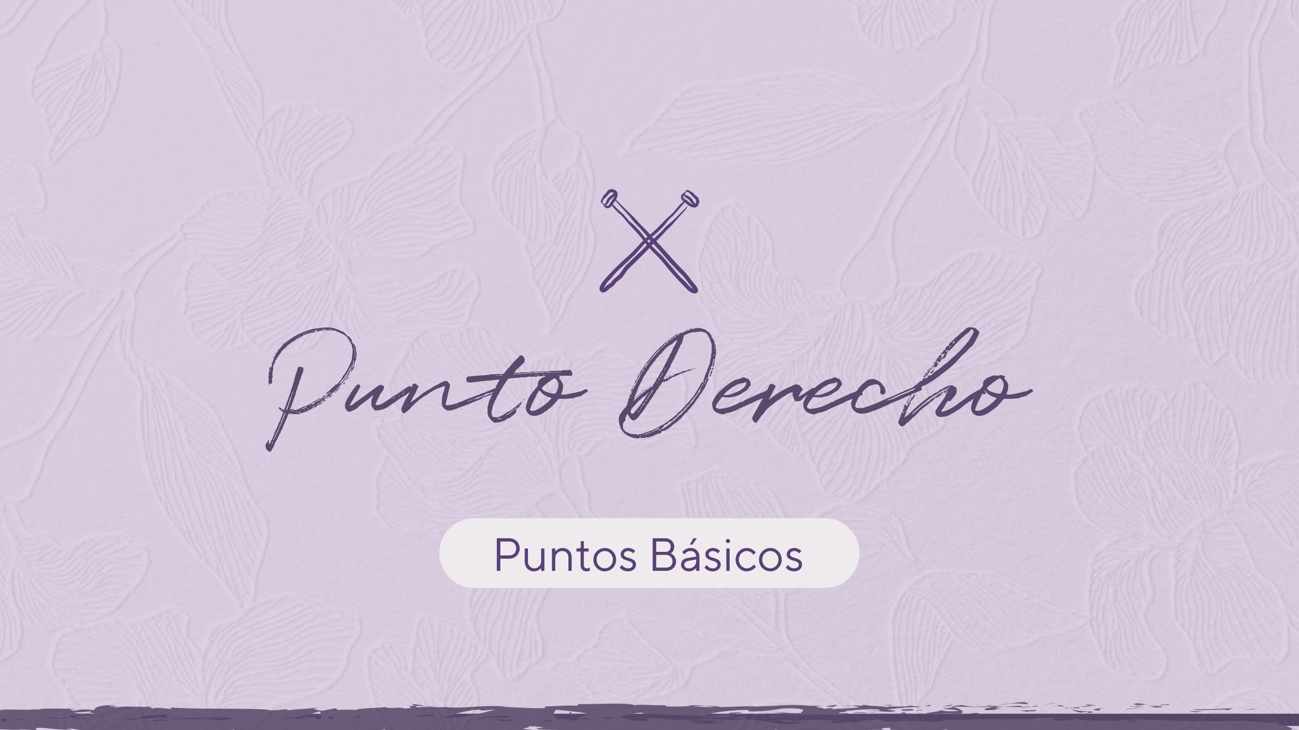 Palillos: Punto Derecho.