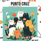 Kit de Bordado Punto Cruz- My kit