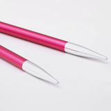 Palillos Circulares Intercambiables cortos Zing - Knit Pro