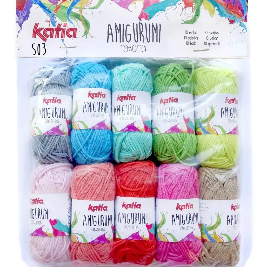 Set Amigurumi 100% Algodón