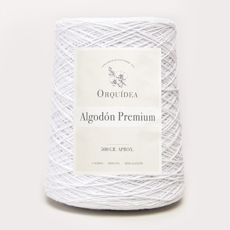Algodón Cono Premium 500 Grs