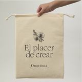 Bolsa Tela El Placer de Crear
