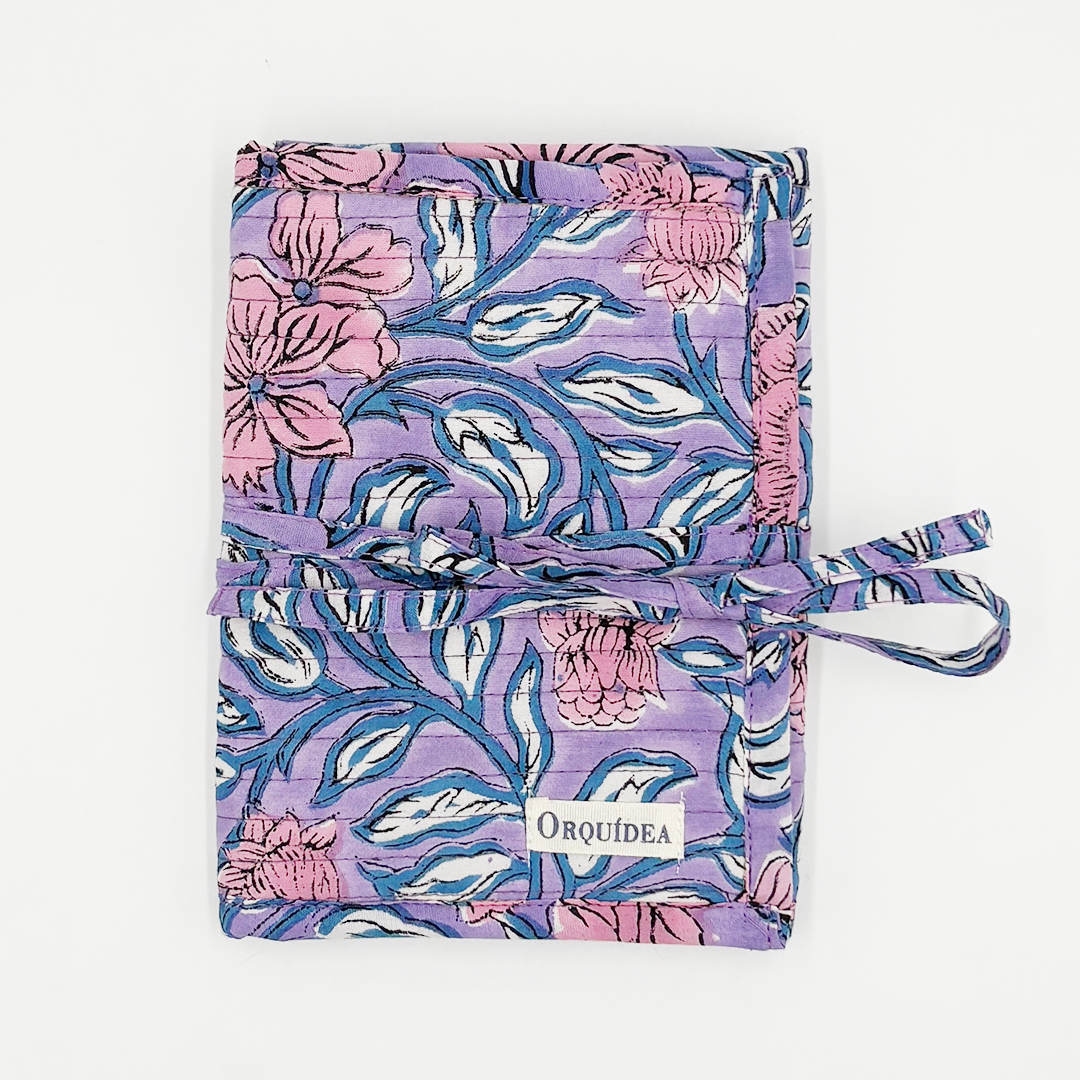 Estuche para palillos Orquídea