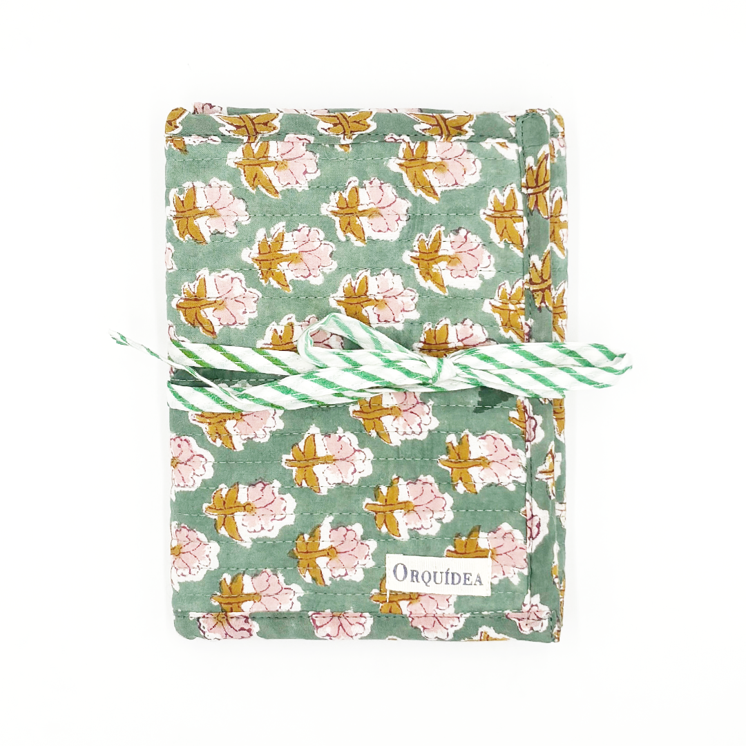 Estuche para palillos Orquídea