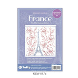 Kit Bordado Japonés Sashiko World- Tulip