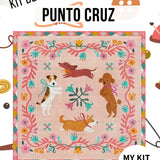 Kit de Bordado Punto Cruz- My kit