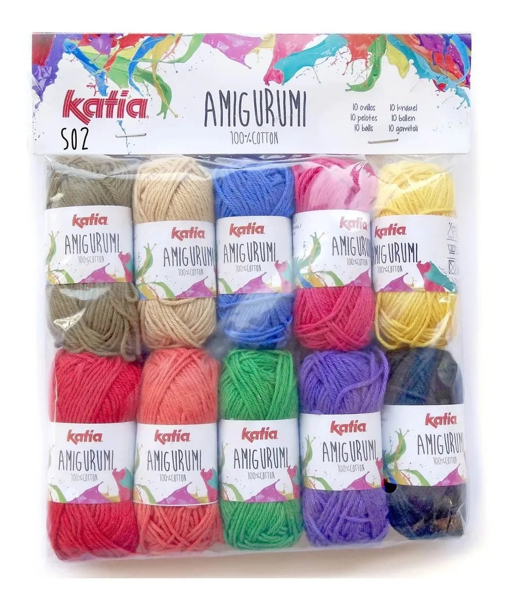 Set Amigurumi 100% Algodón