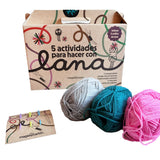 Kit 5 Actividades para hacer con Lana