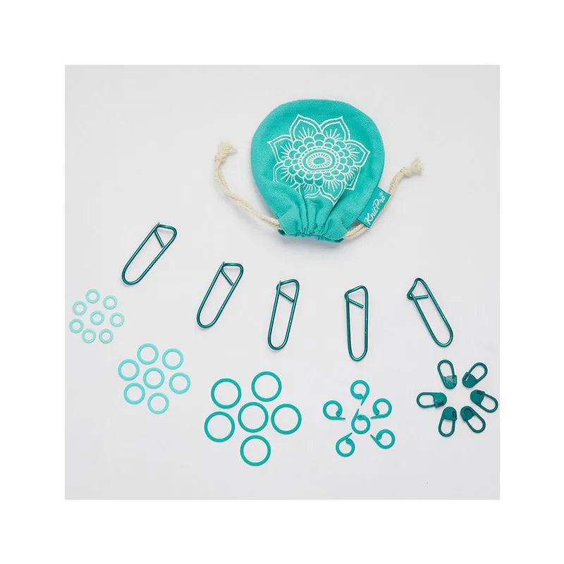 Set de Marcadores de Puntos Mindful - Knit Pro